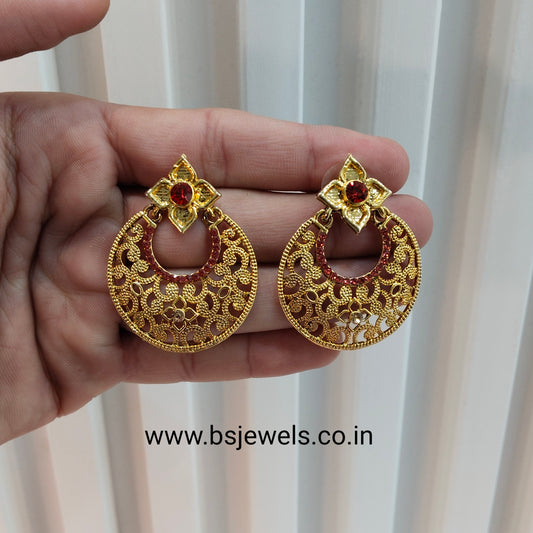 Ruby Bollywood Rohit Earrings