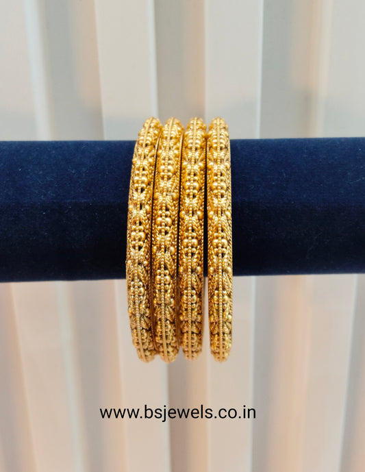 2.6 Size bangles jewelry /Traditional bollywood jewelry/ Gold bangles