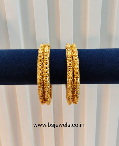 2.6 Size bangles jewelry /Traditional bollywood jewelry/ Gold bangles