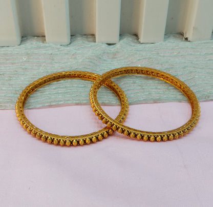 2.6 Size bangles jewelry /Traditional bollywood jewelry/ Gold bangles