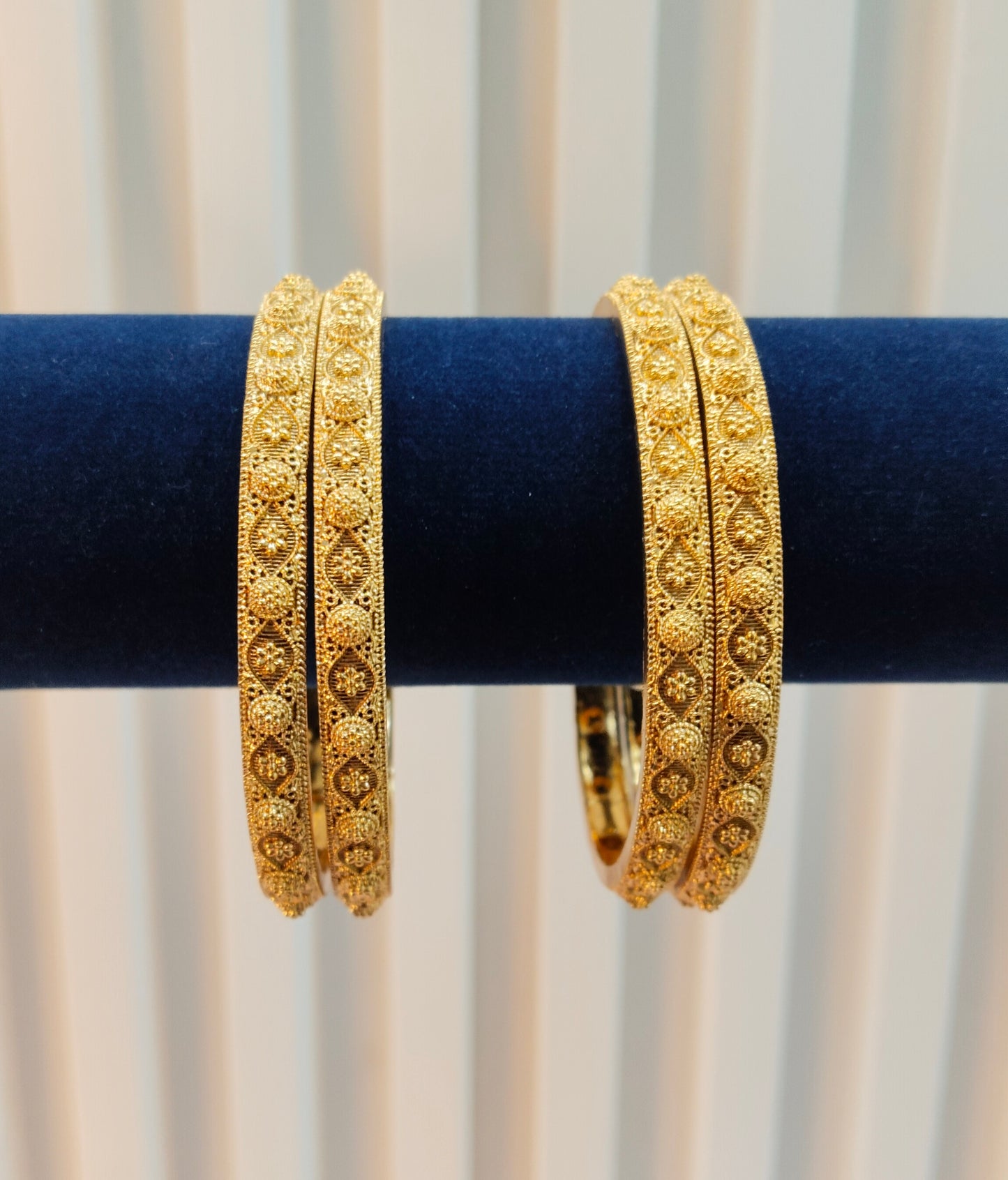2.6 Size bangles jewelry /Traditional bollywood jewelry/ Gold bangles