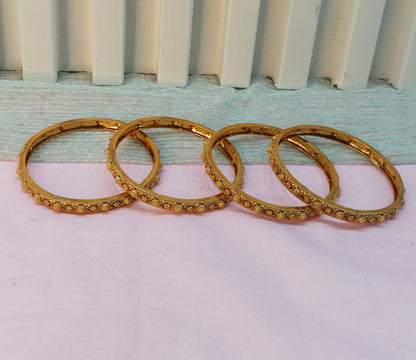 2.6 Size bangles jewelry /Traditional bollywood jewelry/ Gold bangles