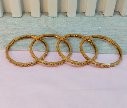 2.8 Size bangles jewelry /Traditional bollywood jewelry/ Gold bangles