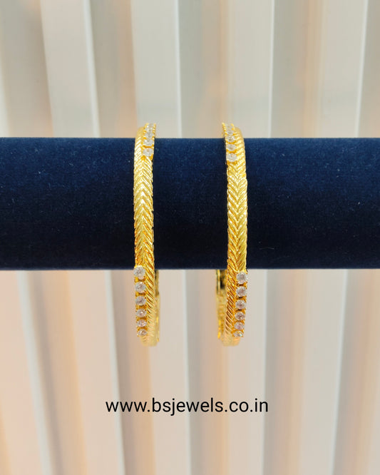 2.8 Size bangles jewelry /Traditional bollywood jewelry/ Gold bangles