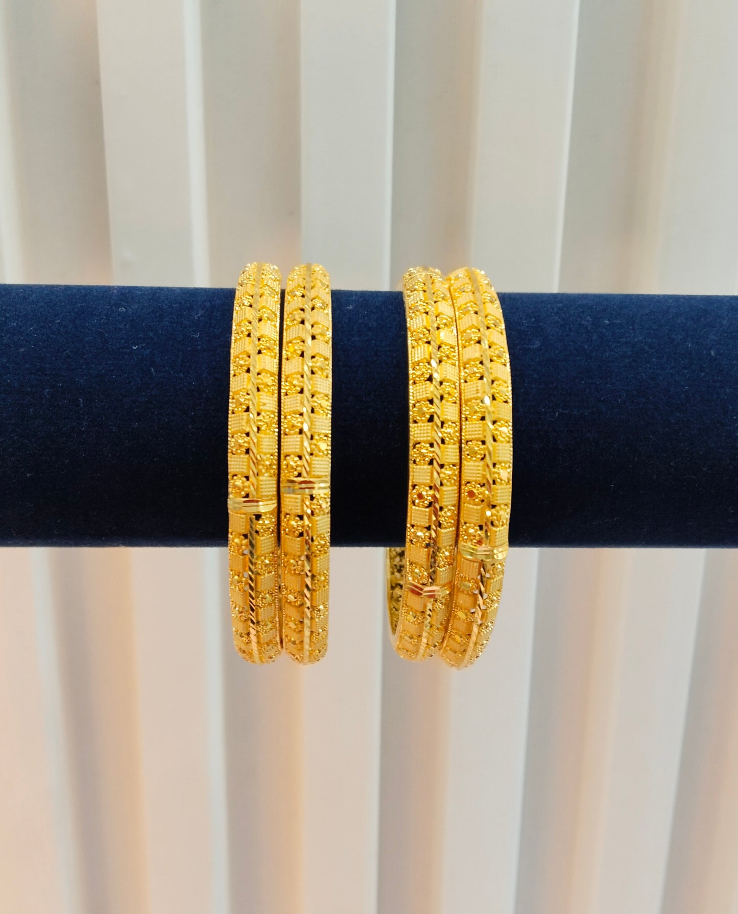 2.4 Size bangles jewelry /Traditional bollywood jewelry/ Gold bangles