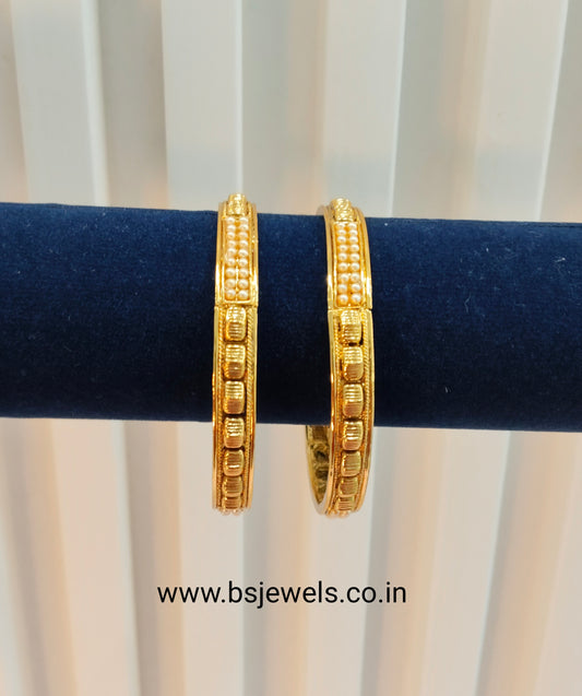2.4 Size bangles jewelry /Traditional bollywood jewelry/ Gold bangles