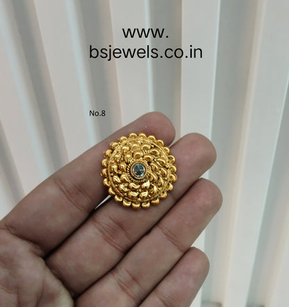 Gold Cocktail Finger Rings