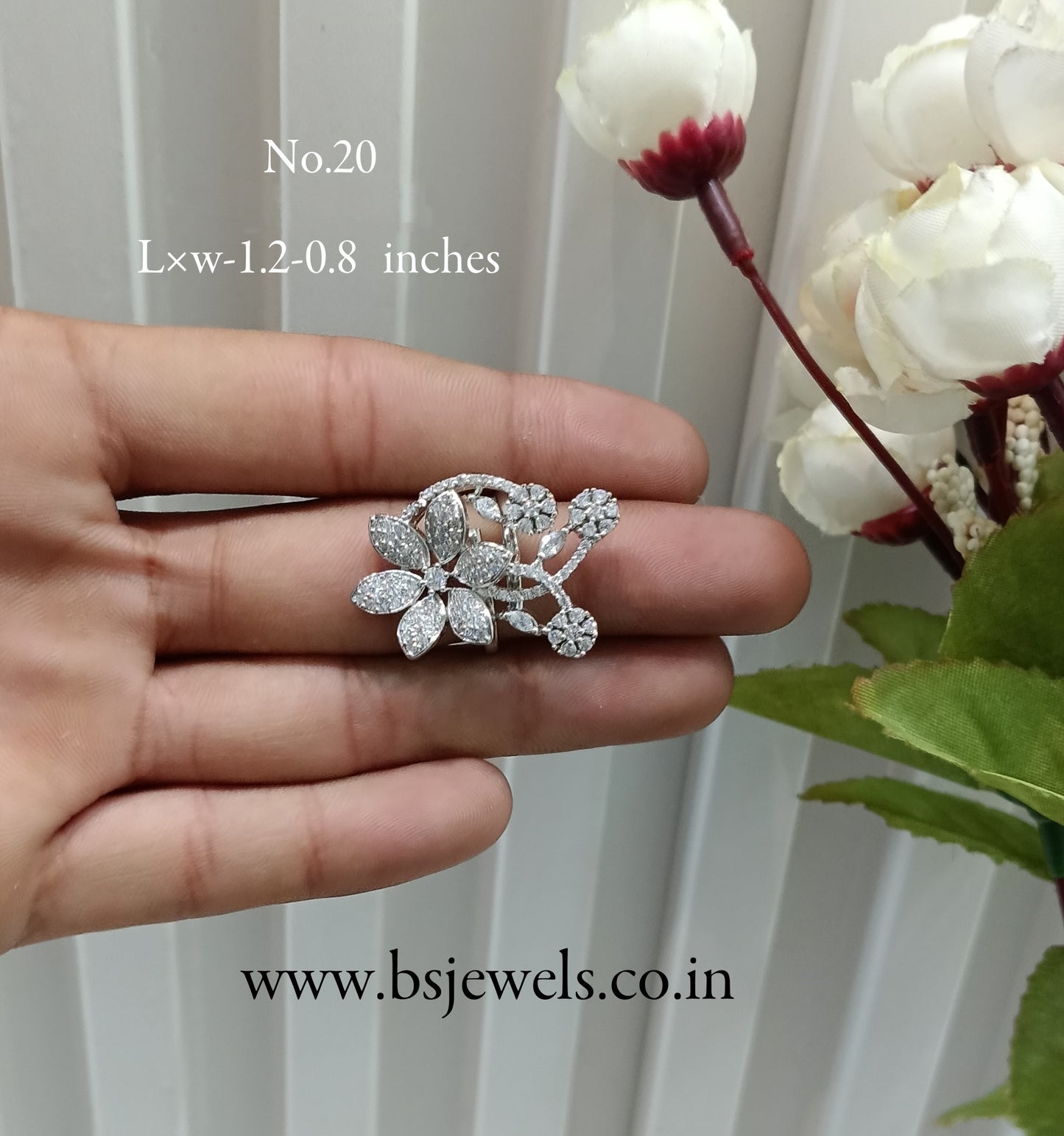 CZ American Diamond Adjustable Finger Rings
