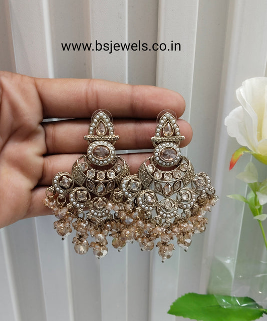 Antique Gold Bollywood Ruturaj Earrings