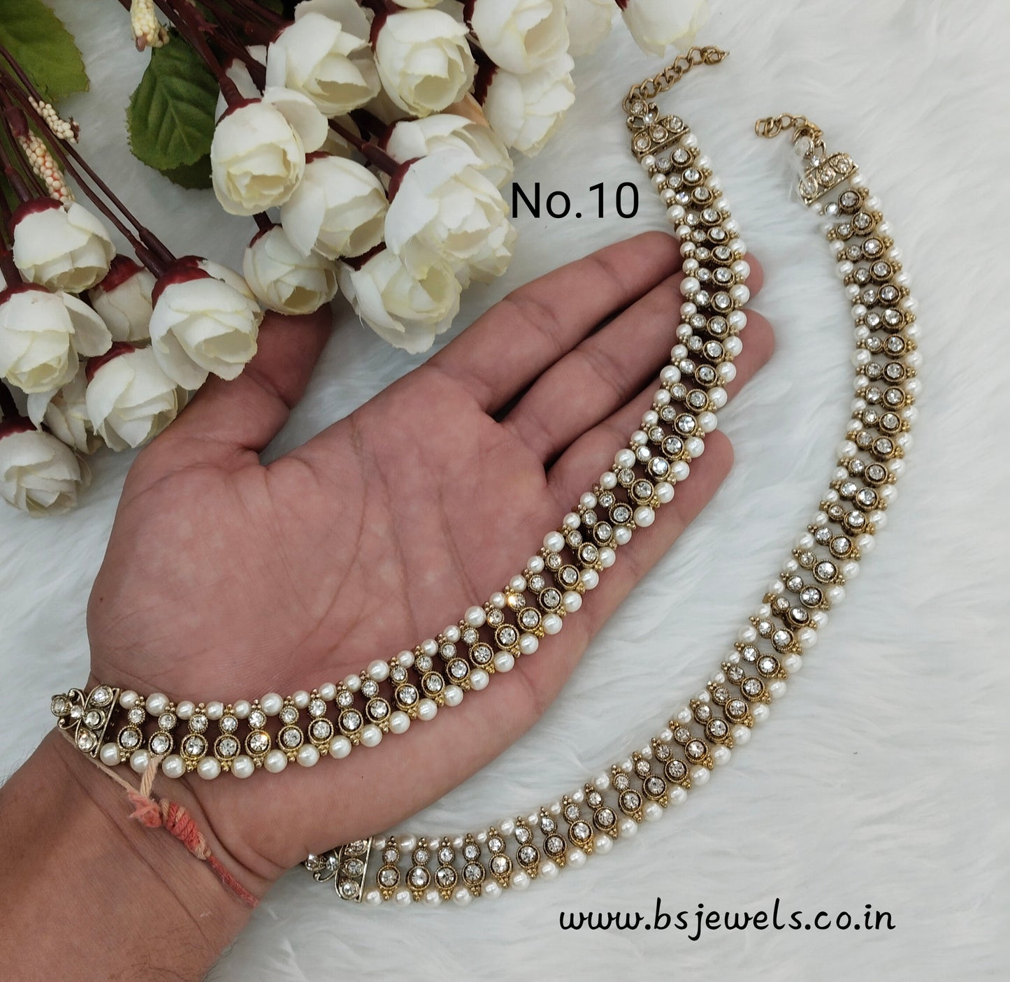 Antique Gold Anklets Jhanjar Payal Jewellery  Set