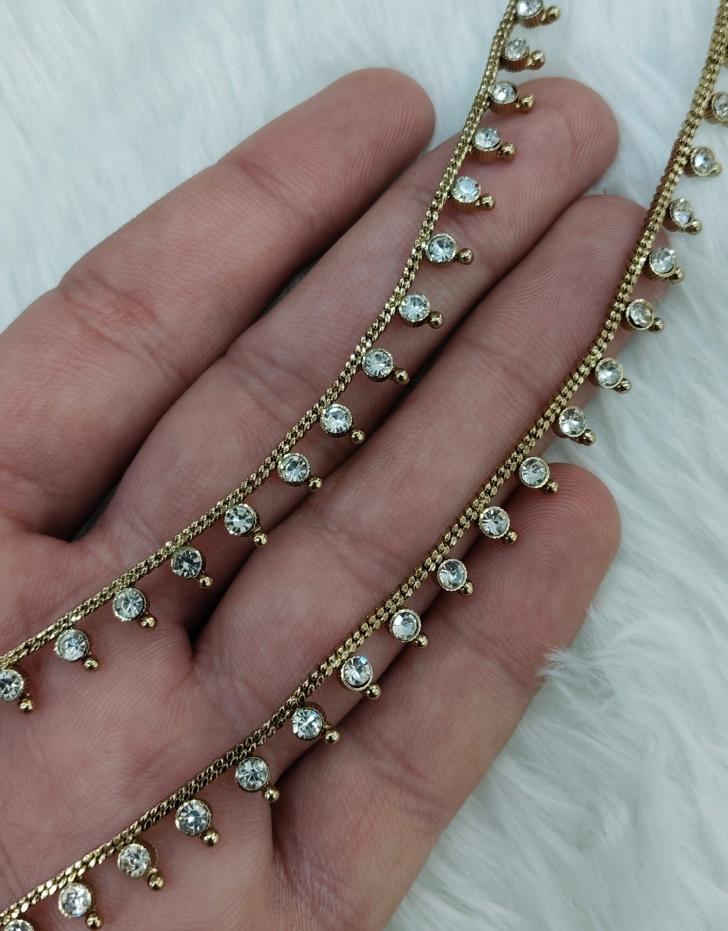 Antique Gold Anklets Jhanjar Payal Jewellery  Set