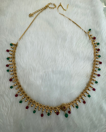Ruby Green Belly chain kamarbelt saree chain