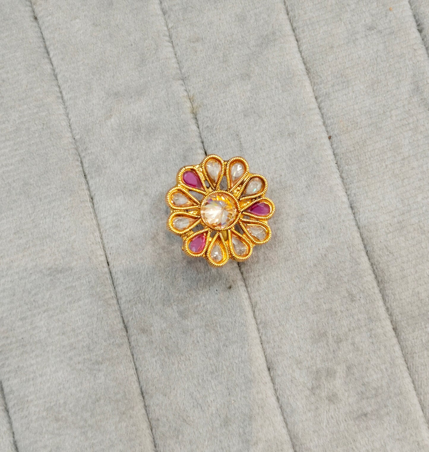 Gold Cocktail Finger Rings
