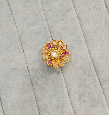 Gold Cocktail Finger Rings