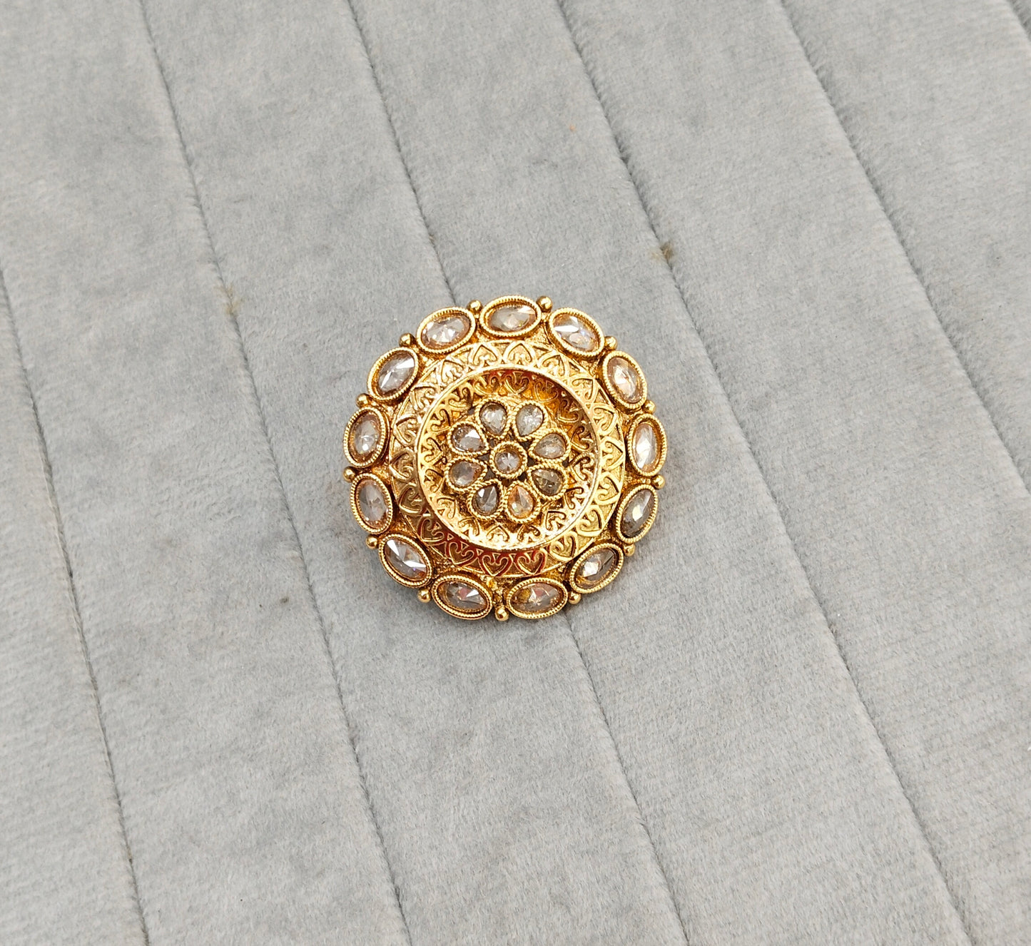 Gold Cocktail Finger Rings