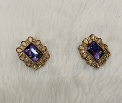 Jamni Antique Gold Bollywood Jandu Earrings