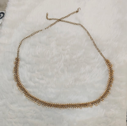 Antique Gold Belly Chain kamarbelt Saree Chain