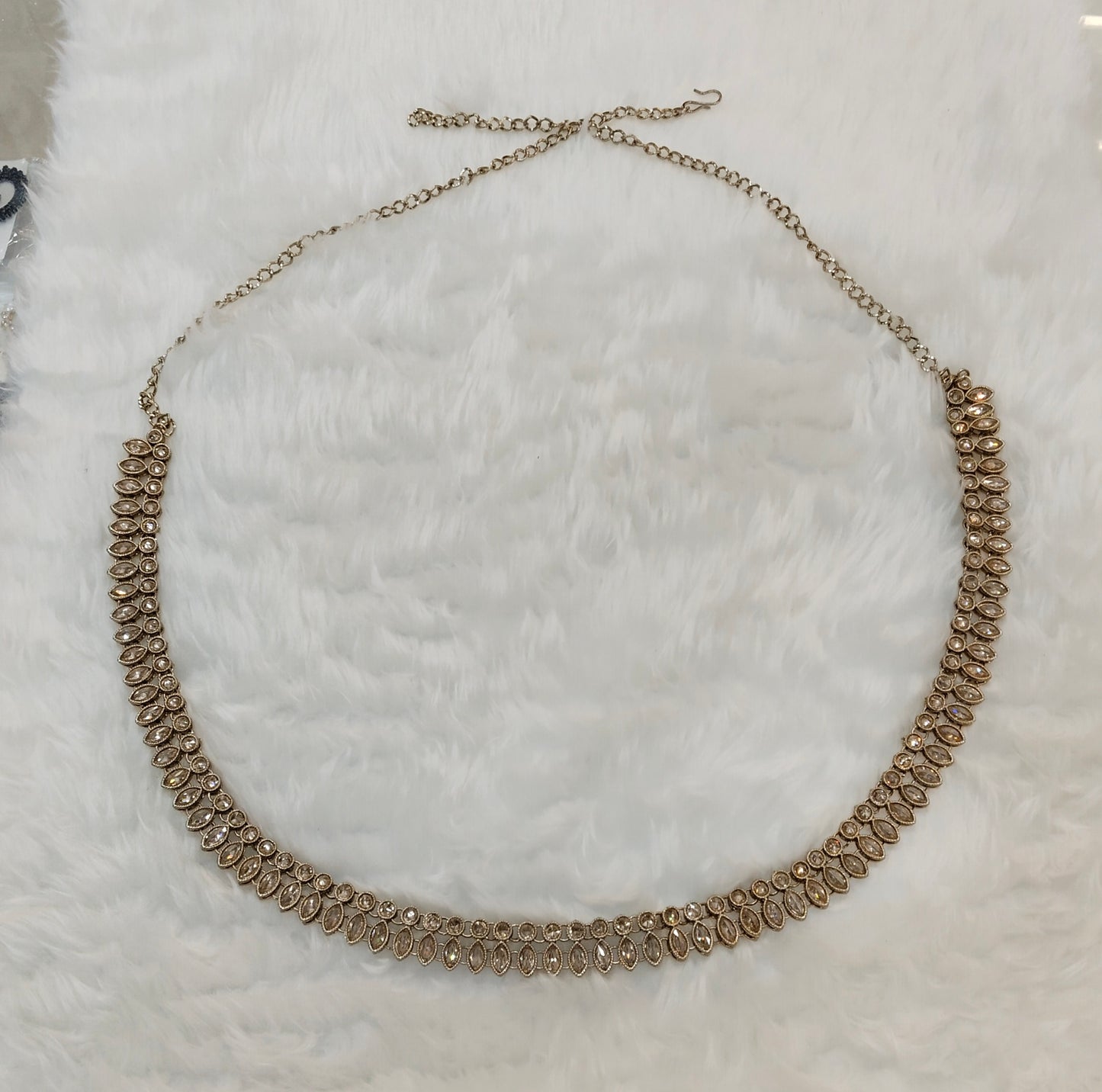 Antique Gold Belly Chain kamarbelt Saree Chain