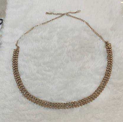 Antique Gold Belly Chain kamarbelt Saree Chain