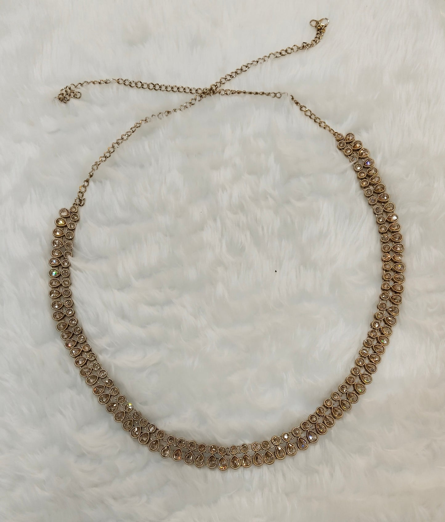 Antique Gold Belly Chain kamarbelt Saree Chain