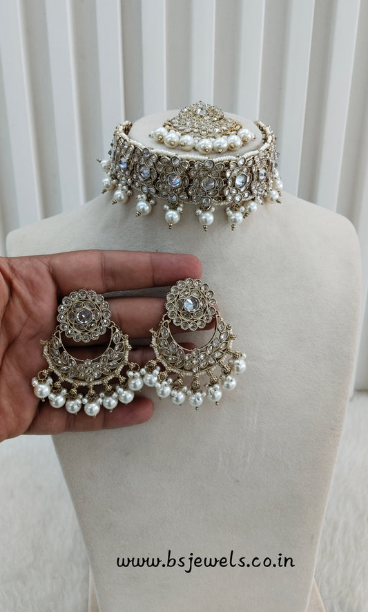 Antique Gold Choker Jewellery Carlsbad Set