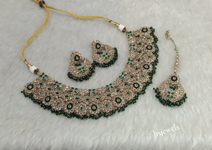 Antique Green Necklace Merra sets