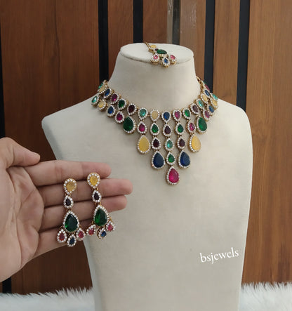 Antique Multi Color Necklace Yara sets