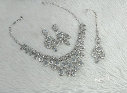 Silver Necklace Yara sets