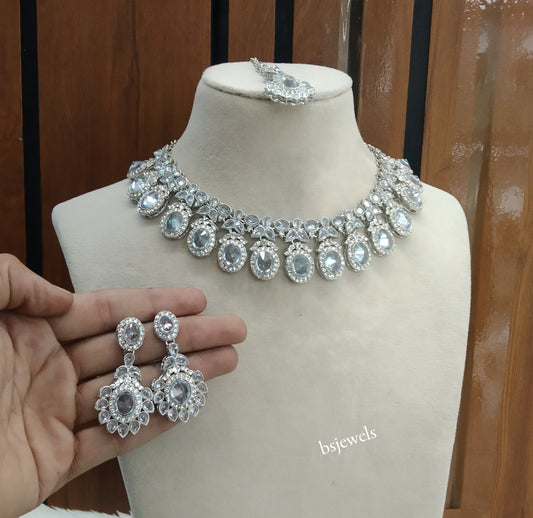 Silver Necklace Rosie sets