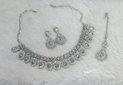 Silver Necklace Rosie sets