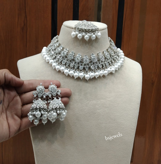 Silver Necklace Stella sets