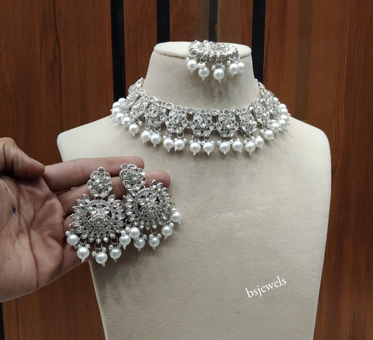 Silver Necklace Stella sets