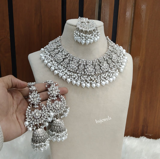 Silver Necklace Stella sets