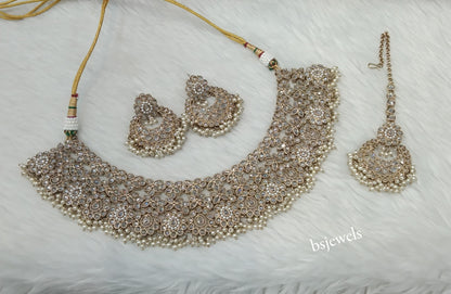 Antique Gold Necklace Harper sets