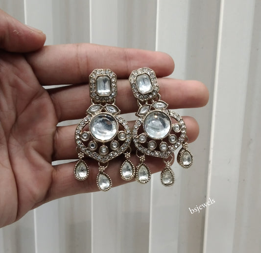 Antique Gold Bollywood Dora Earrings