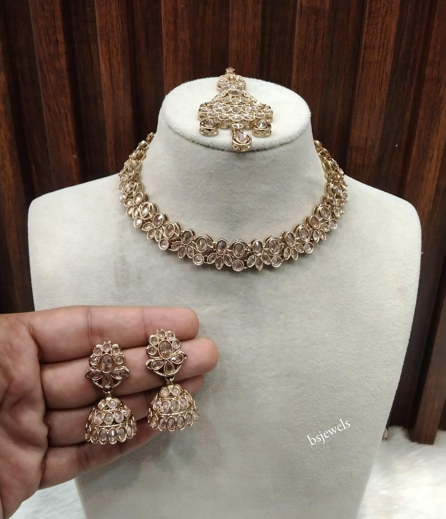 Antique Gold Necklace Jewellery Marry Bollywood sets