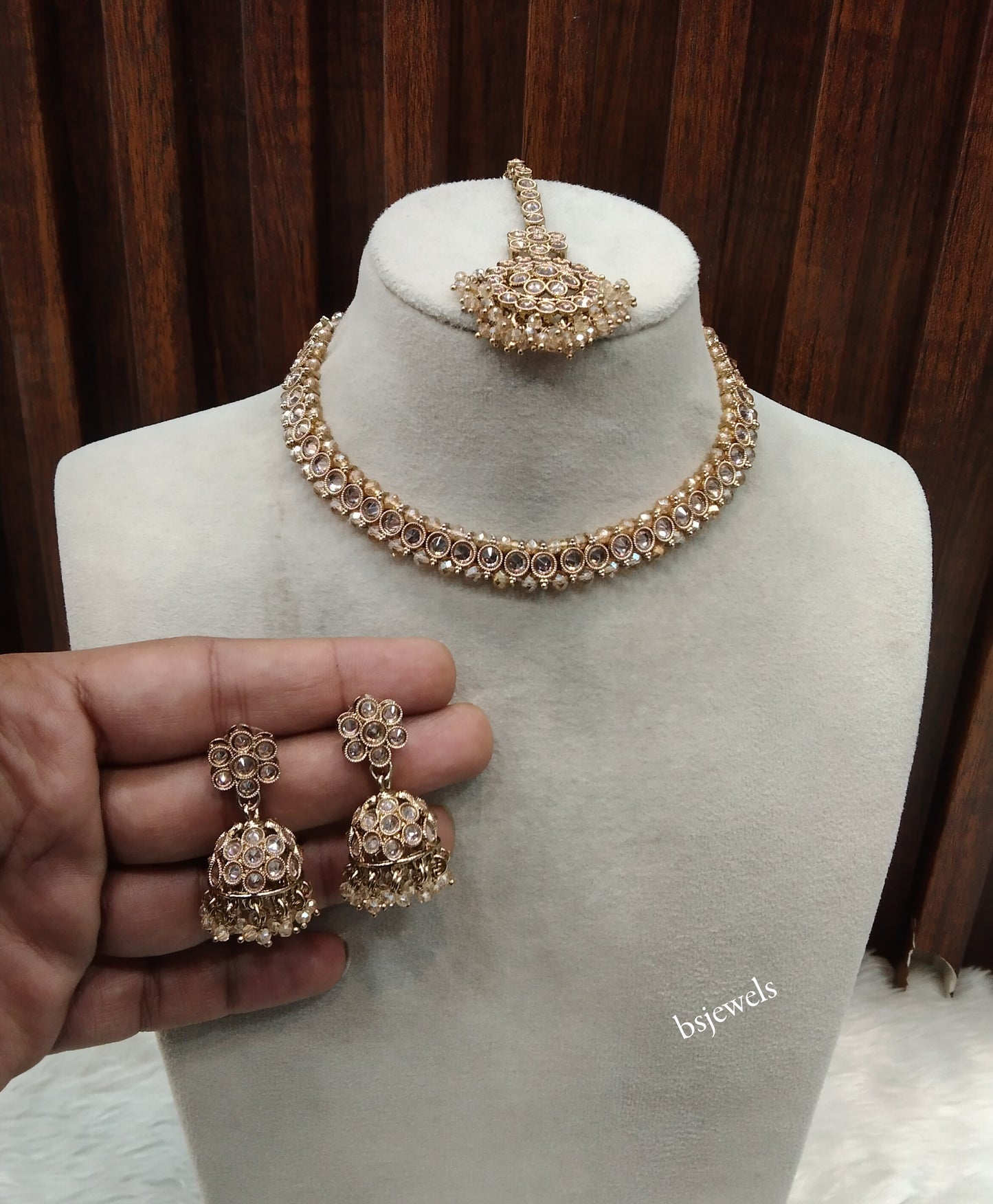 Antique Gold Necklace Jewellery Marry Bollywood sets