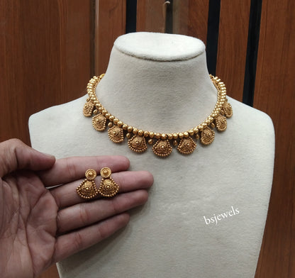 Gold Polki Necklace Jewellery Many Sets