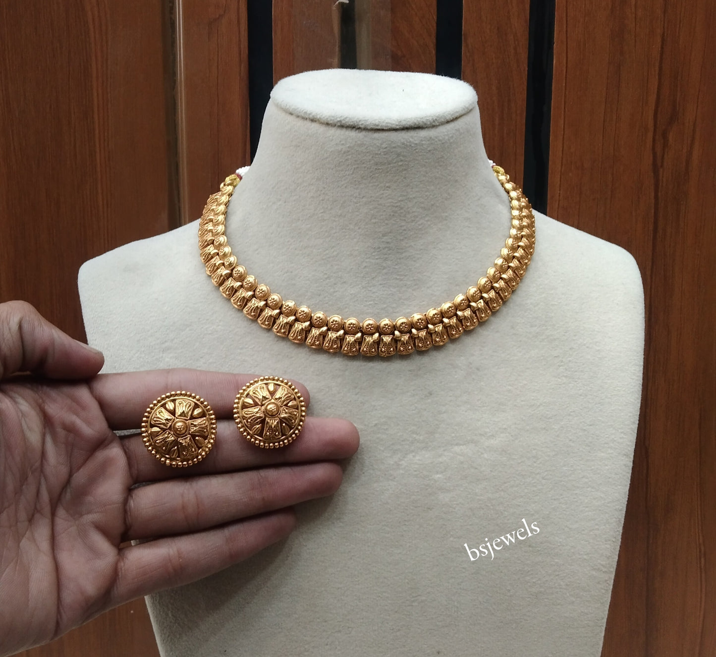 Gold Polki Necklace Jewellery Many Sets