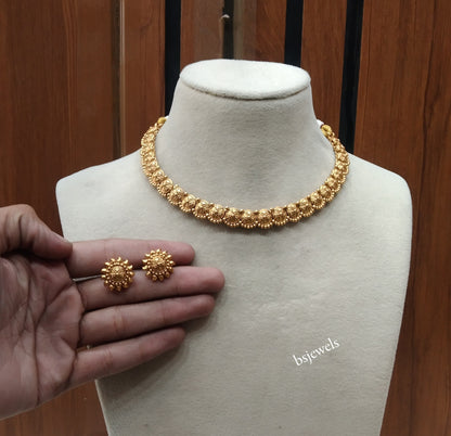 Gold Polki Necklace Jewellery Many Sets