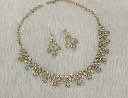 Antique American Diamond Ad Necklace Devin Sets