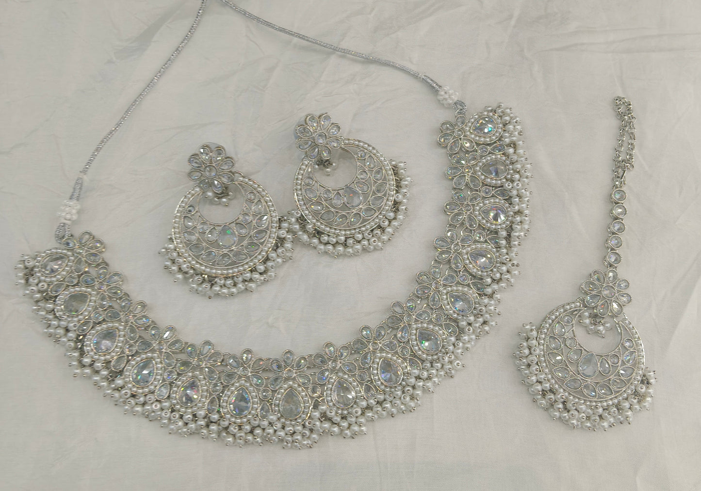 Silver Necklace Via sets
