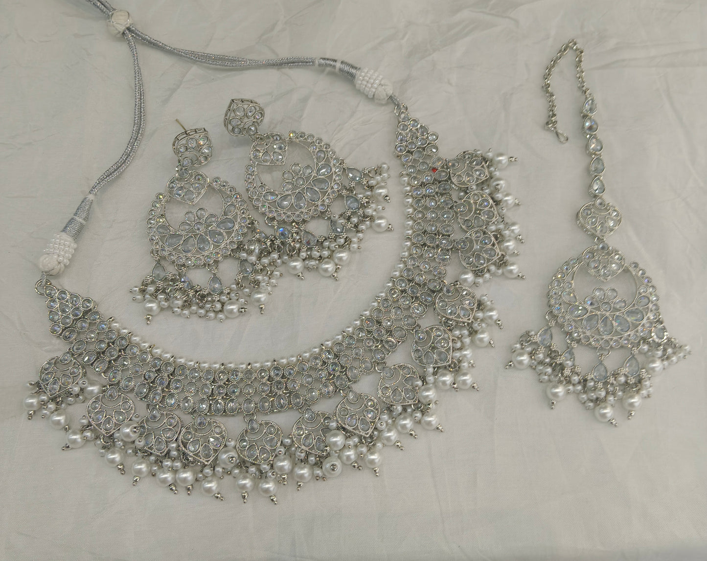 Silver Necklace Via sets