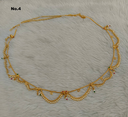 Gold Belly chain kamarbelt saree chain
