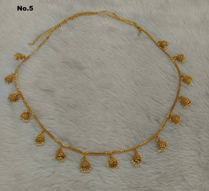Gold Belly chain kamarbelt saree chain