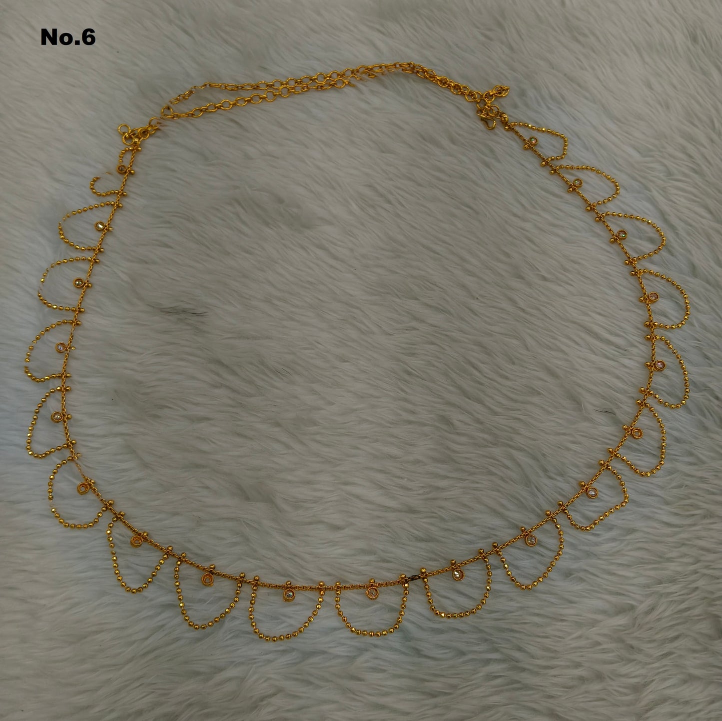 Gold Belly chain kamarbelt saree chain