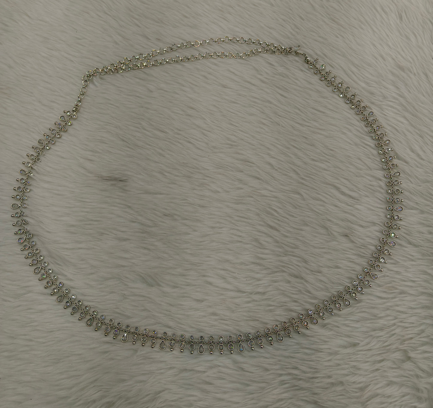 Silver Belly Chain kamarbelt Saree Chain