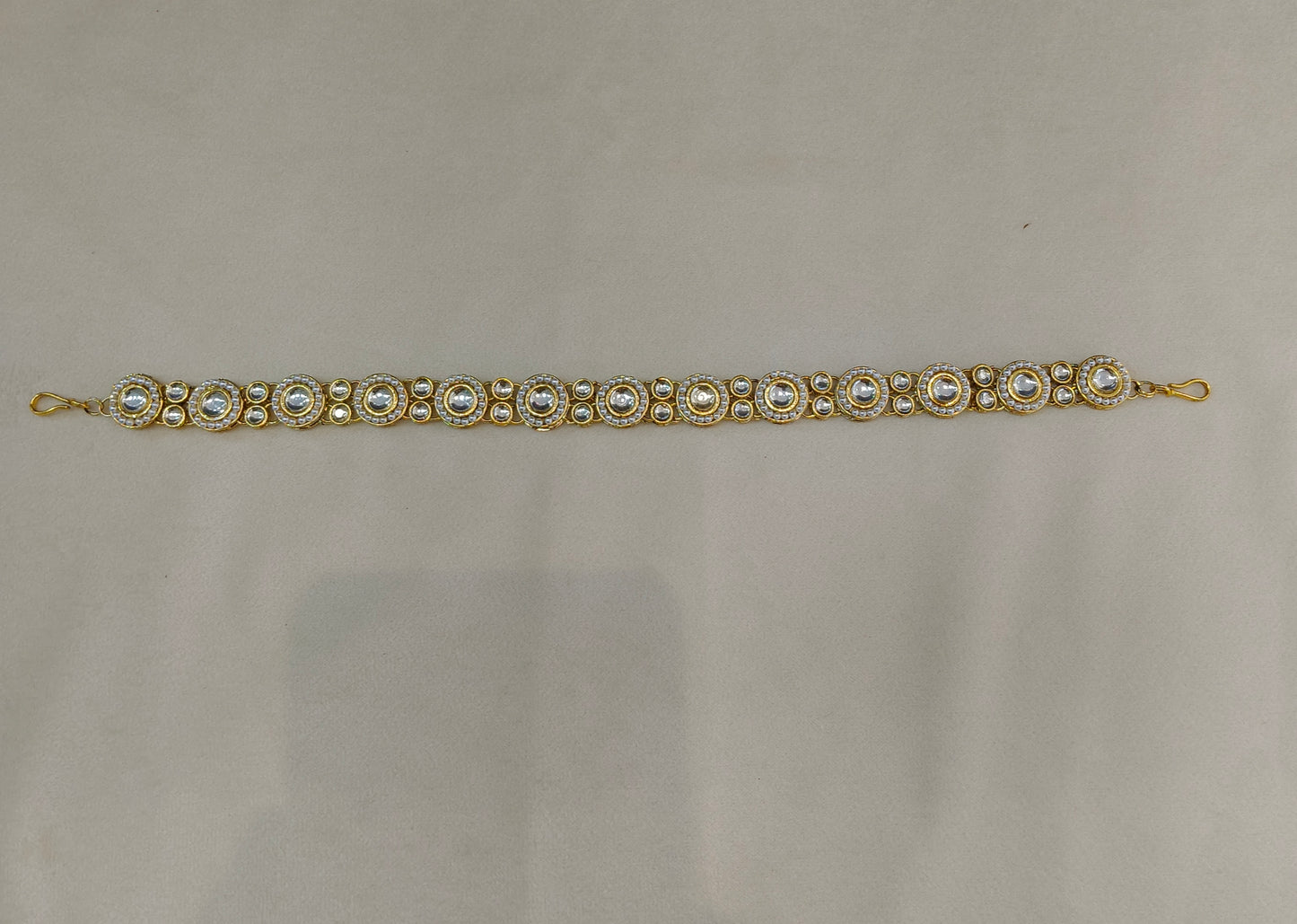 Antique Kundan Sheesh Phool Headpiece Akari Matha Patti