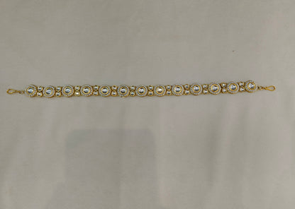 Antique Kundan Sheesh Phool Headpiece Akari Matha Patti