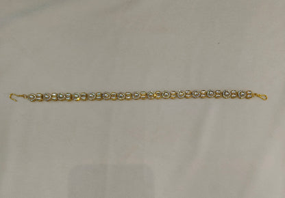 Antique Kundan Sheesh Phool Headpiece Akari Matha Patti